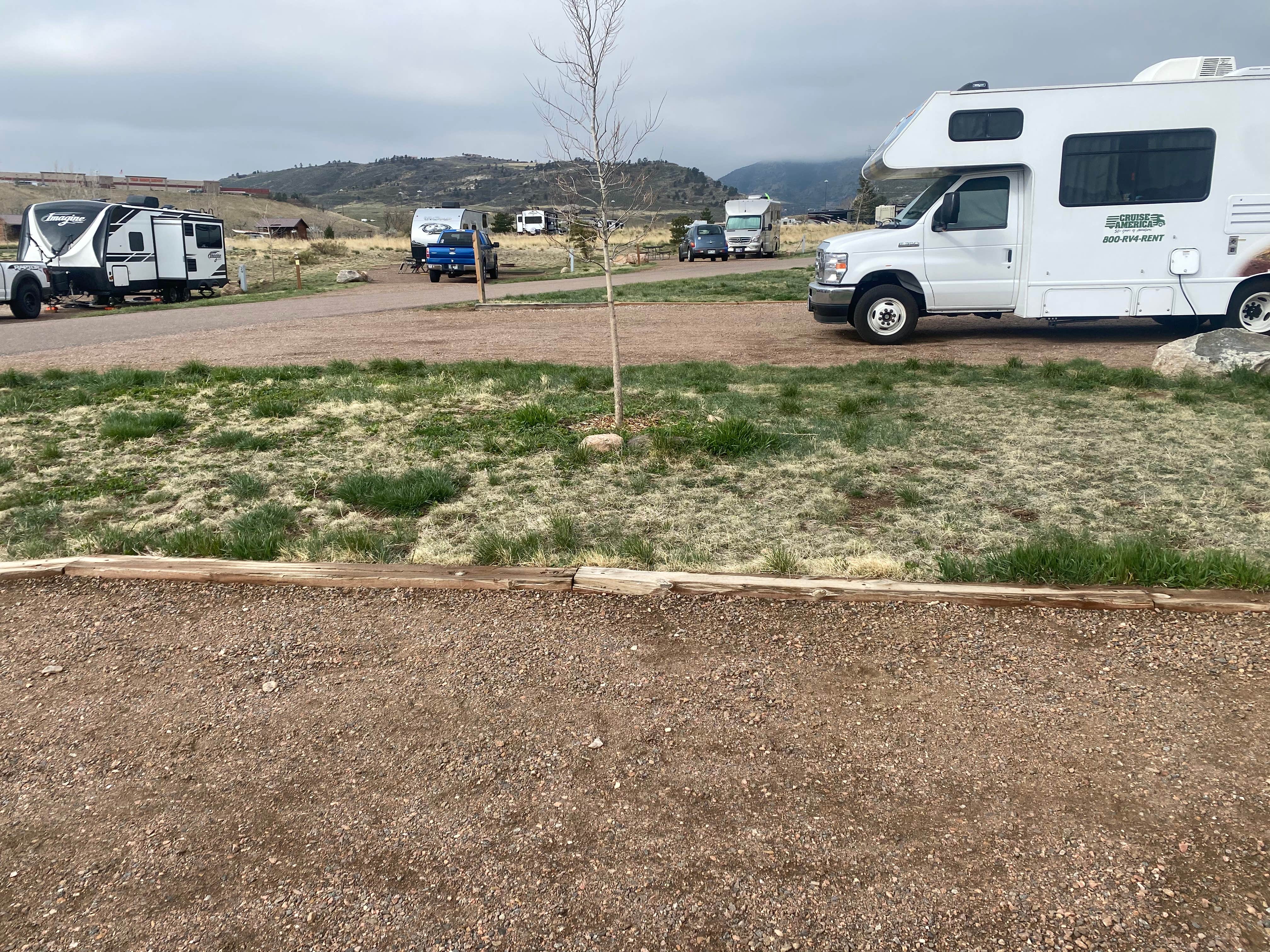 Nicole B.'s photo of rv camping at Indian Paintbrush Campground—Bear Creek Lake Park near Indian Hills, CO