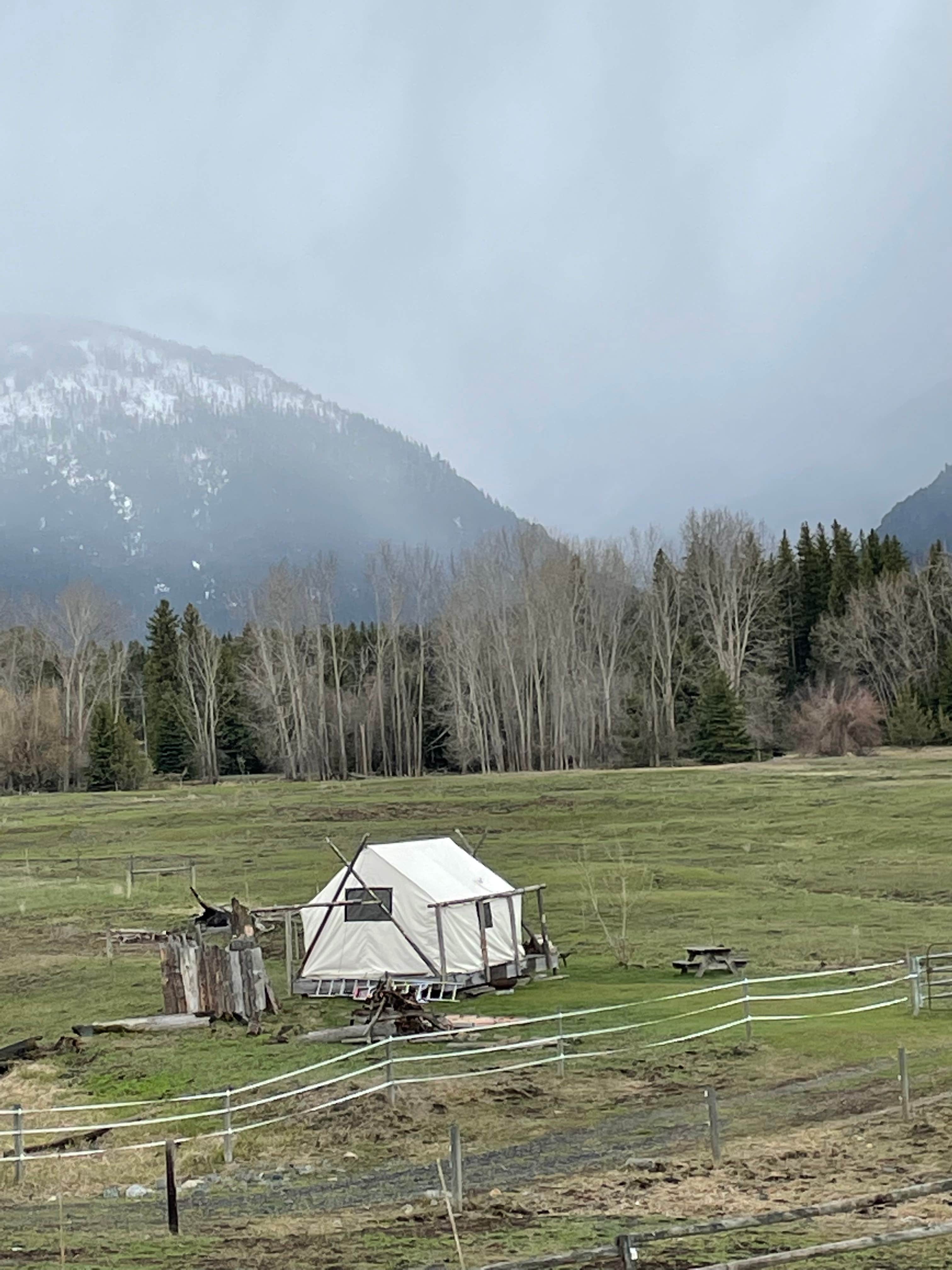 Camper-submitted photo at Evans Farm - Glamp on the River near Oxbow, OR