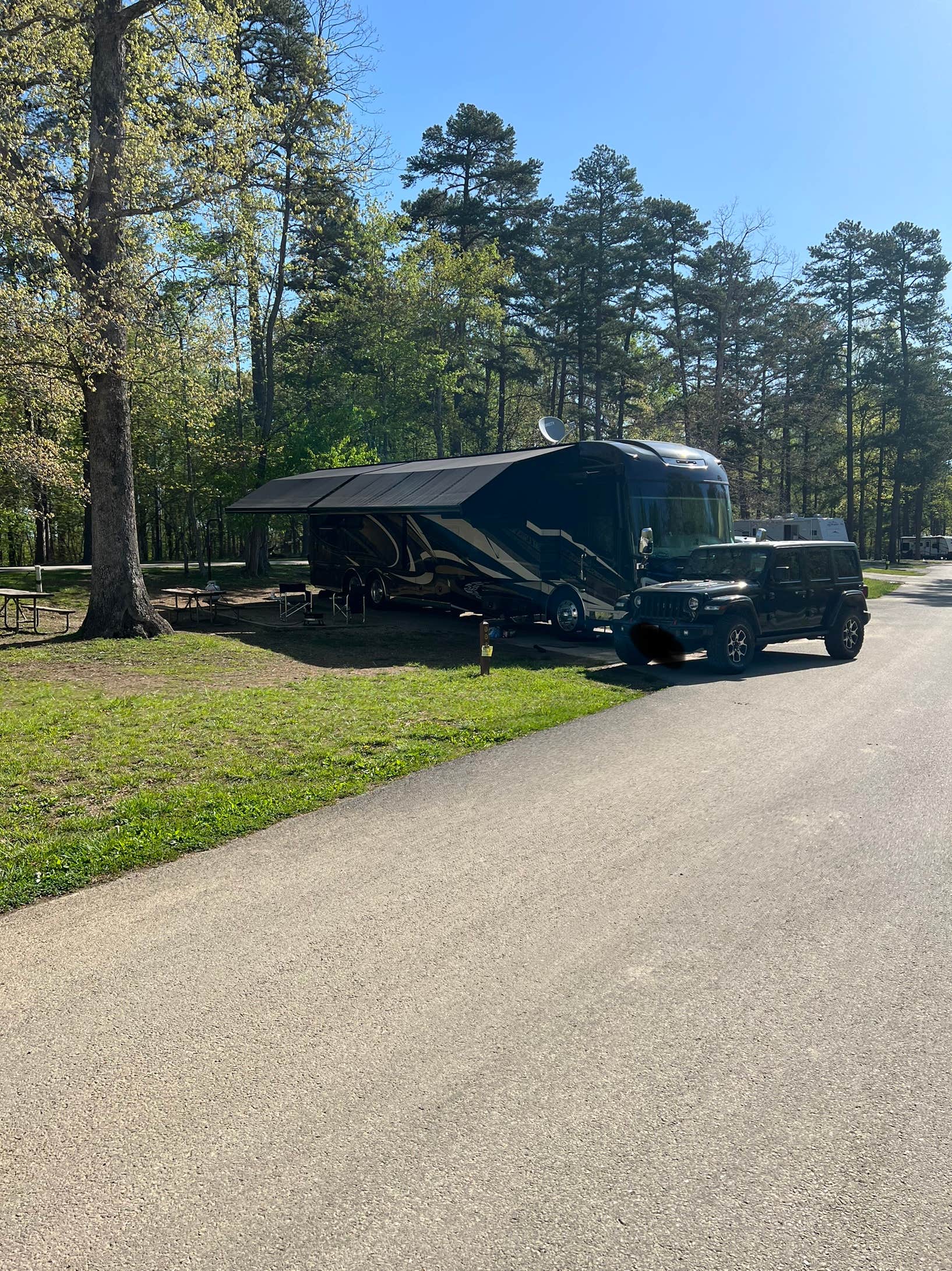Bill B.'s photo of rv camping at Carter Caves State Resort Park Campground near Friendship, OH