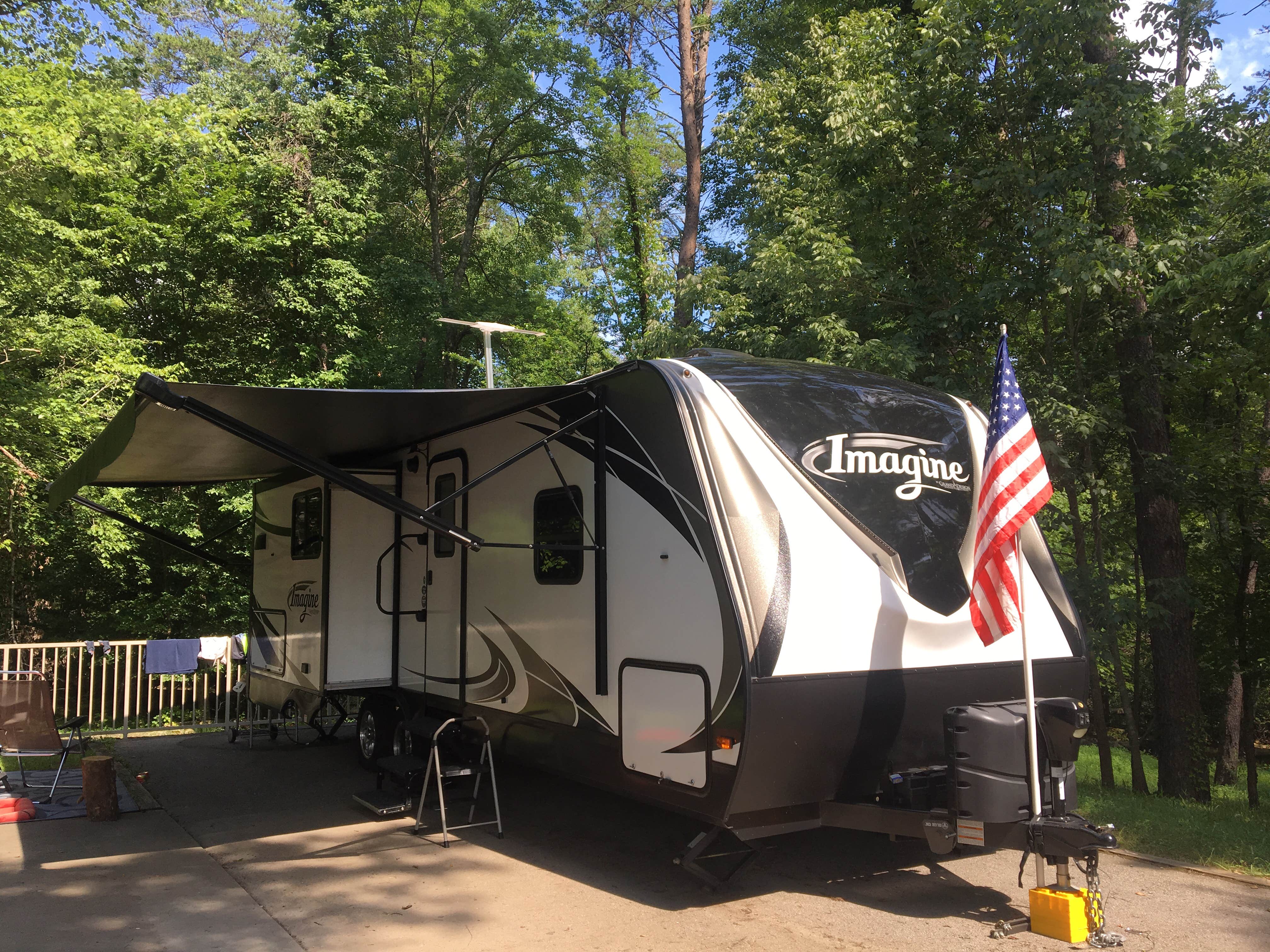 Jenny P.'s photo of rv camping at Fall Creek Falls State Park Campground near Walling, TN