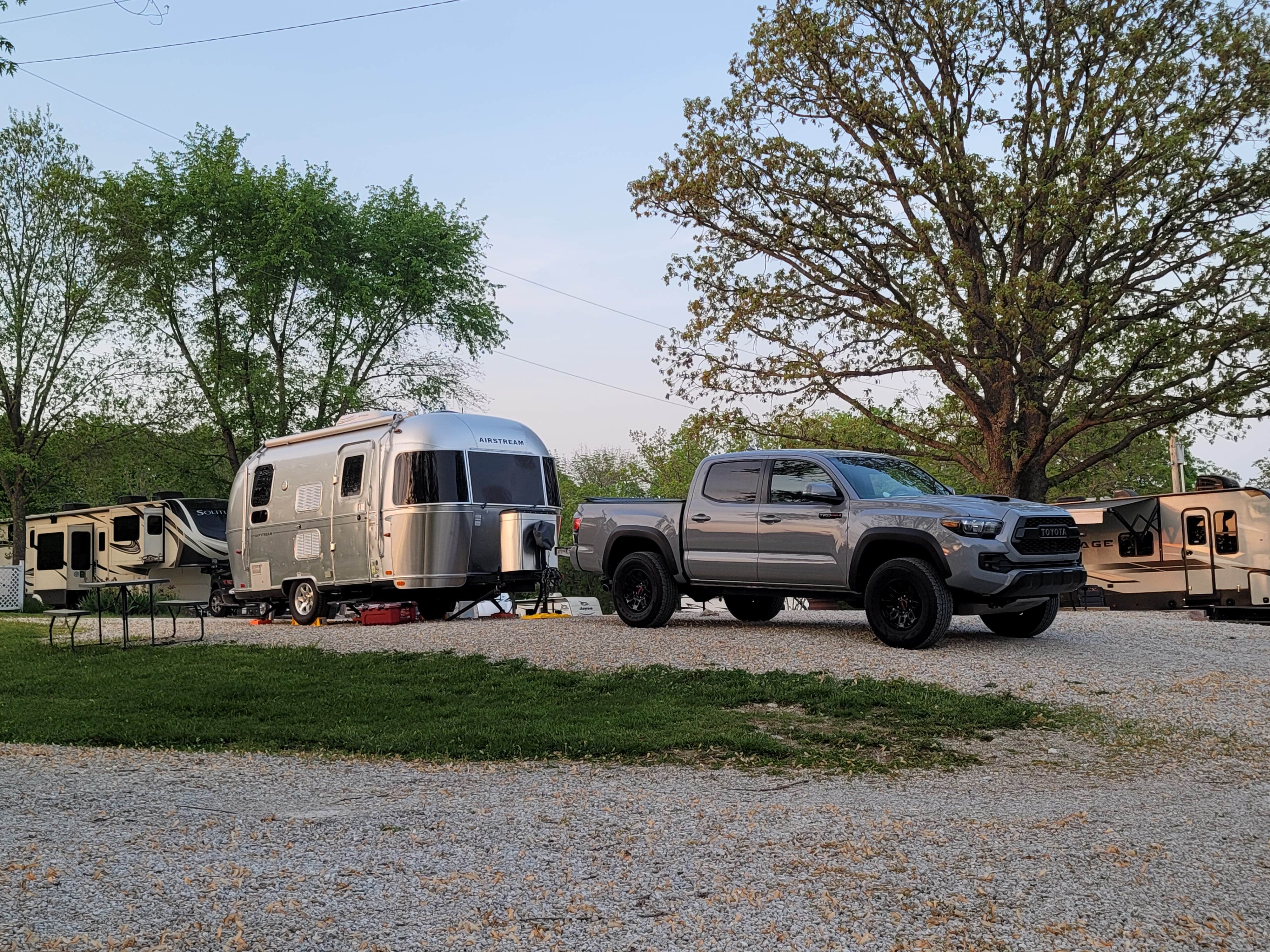 Jay M.'s photo of rv camping at Lazy Day Campground near Hermann, MO