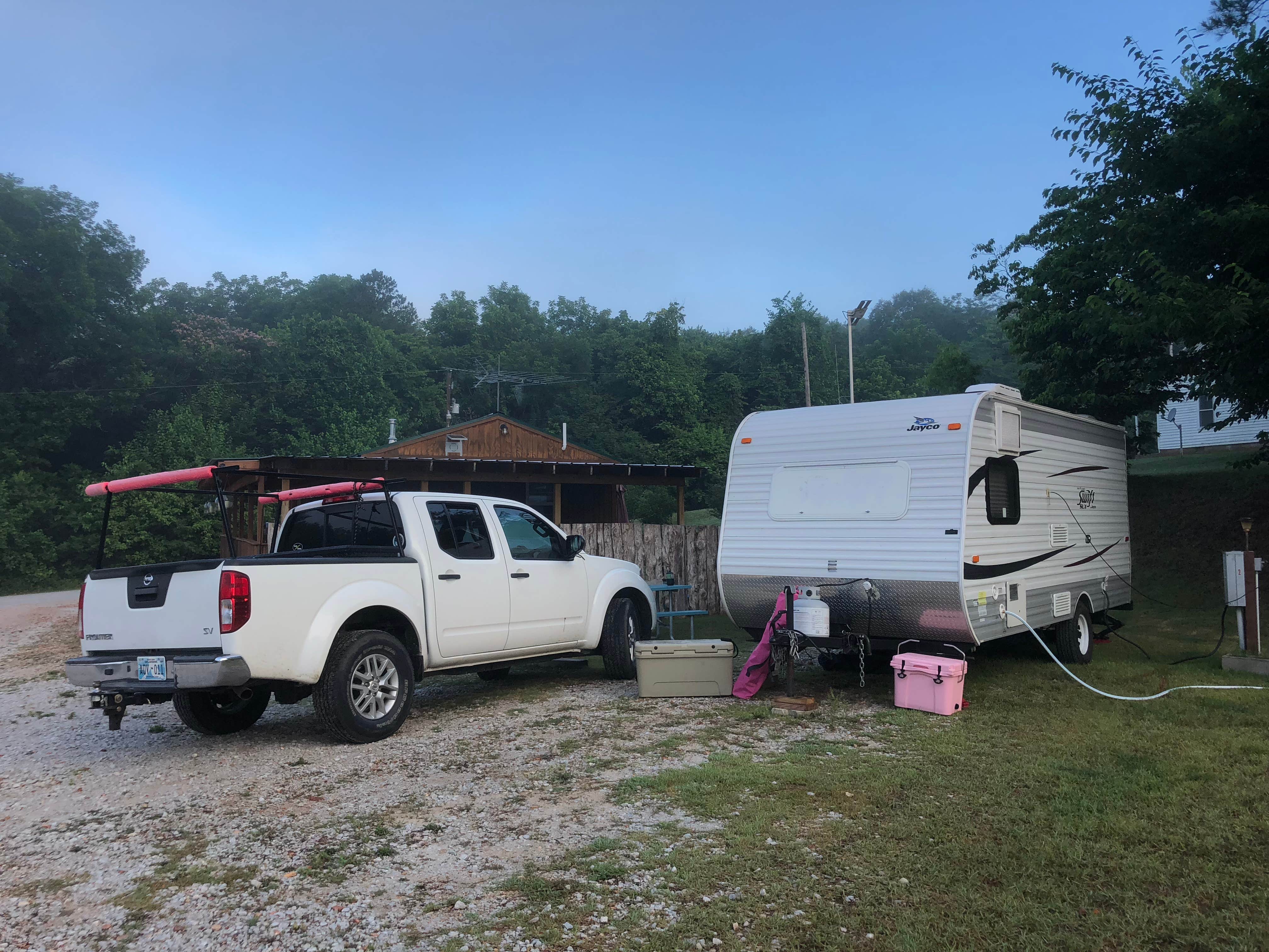 Kala V.'s photo of rv camping at Gilbert RV Park near Lakeview, AR