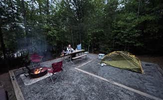 Nathan S.'s photo of tent camping at Branch Pond — James River State Park near Goochland, VA