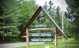 Camping near White Birch Canoe Trips & Campground: Rustic Rafters Cabins and Camping, Higgins Lake, Michigan