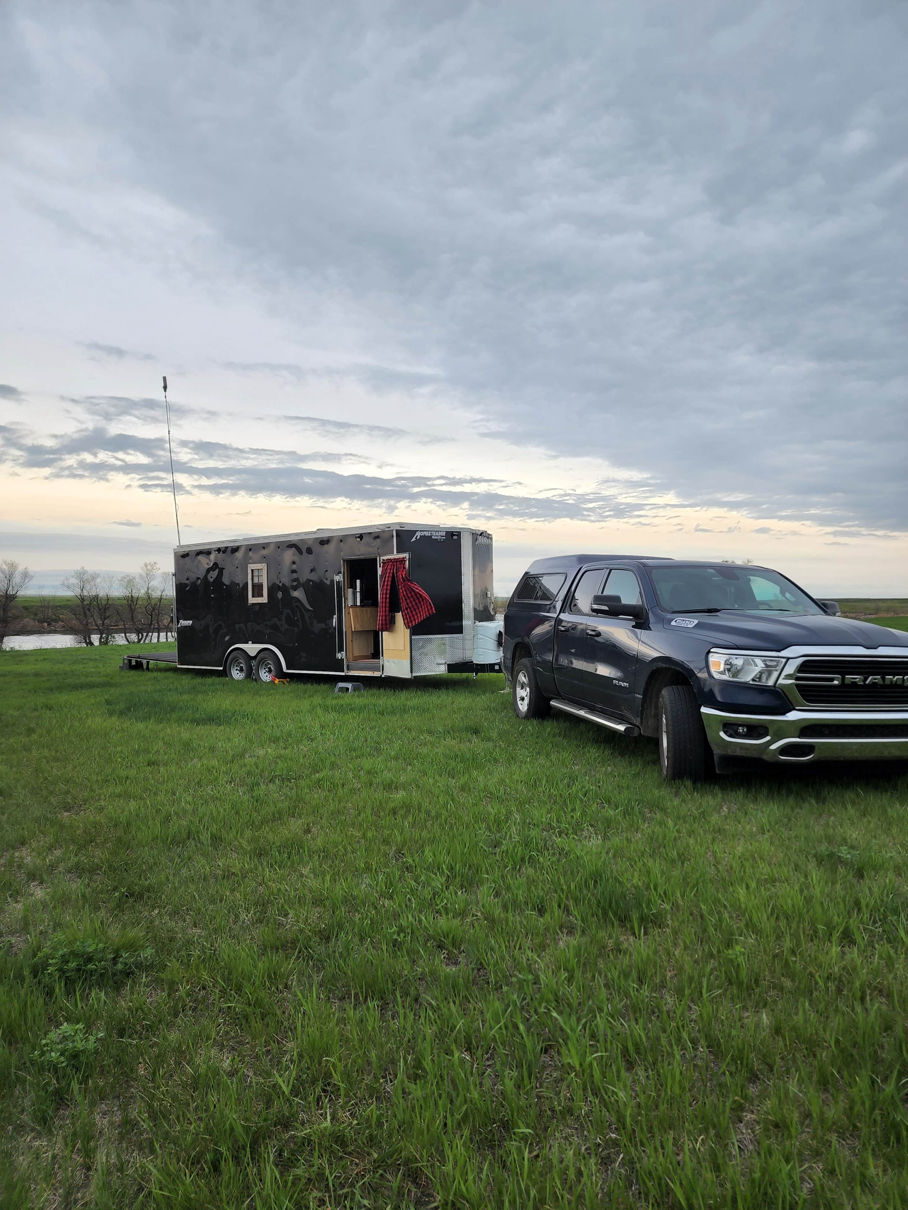 Patrick N.'s photo of rv camping at Richland reservoir dispersed camping near Pierre, SD