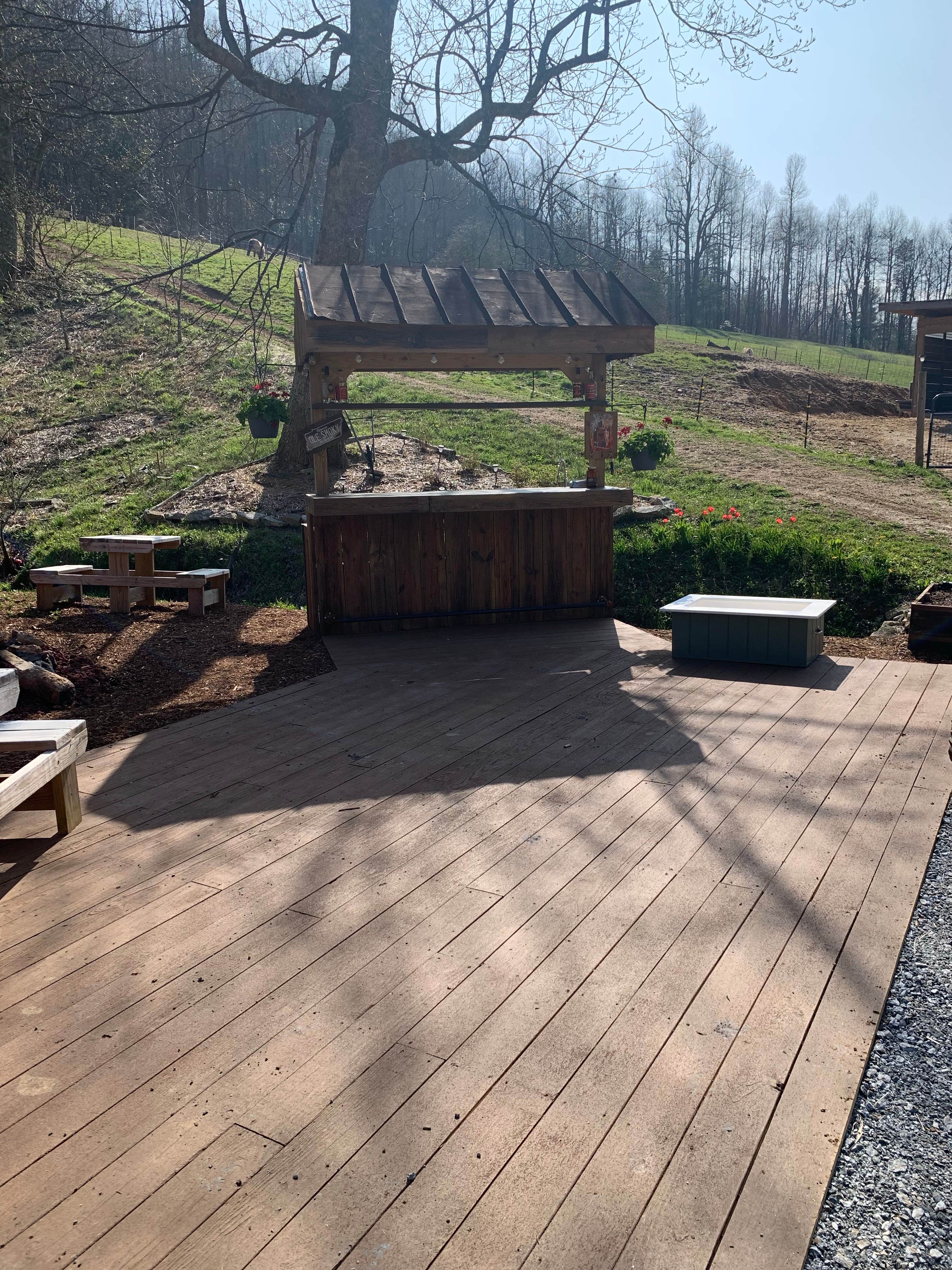 Camper-submitted photo at Copperstone Cabins & Camping near Mill Spring, NC