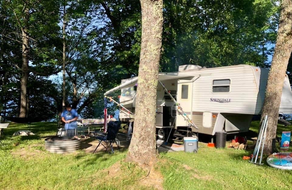 LE E.'s photo at Lake Gogebic State Park Campground near Ottawa National Forest