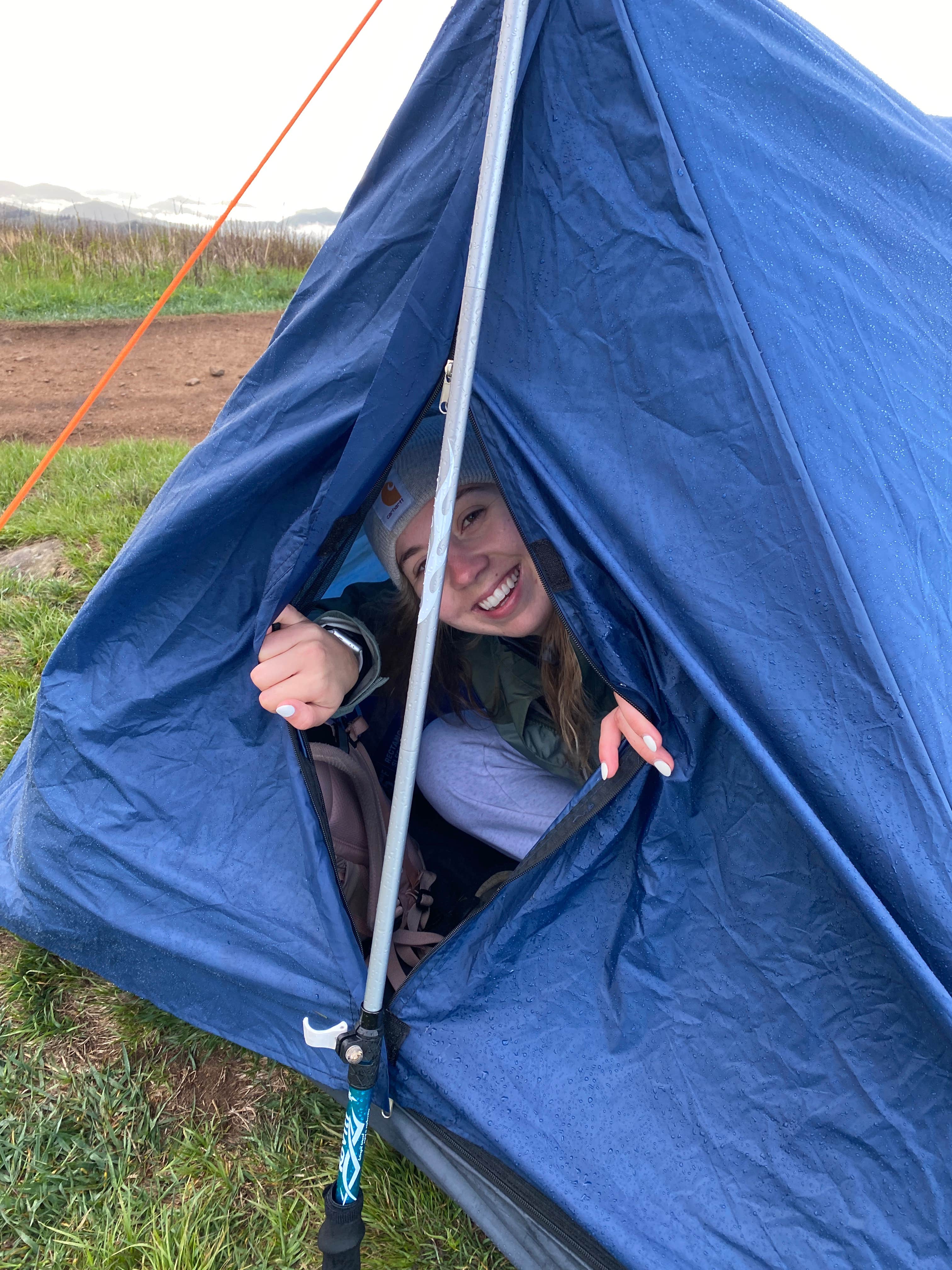matt E.'s photo of a dispersed camping area at Black Balsam Knob - Dispersed Camping near Balsam Grove, NC