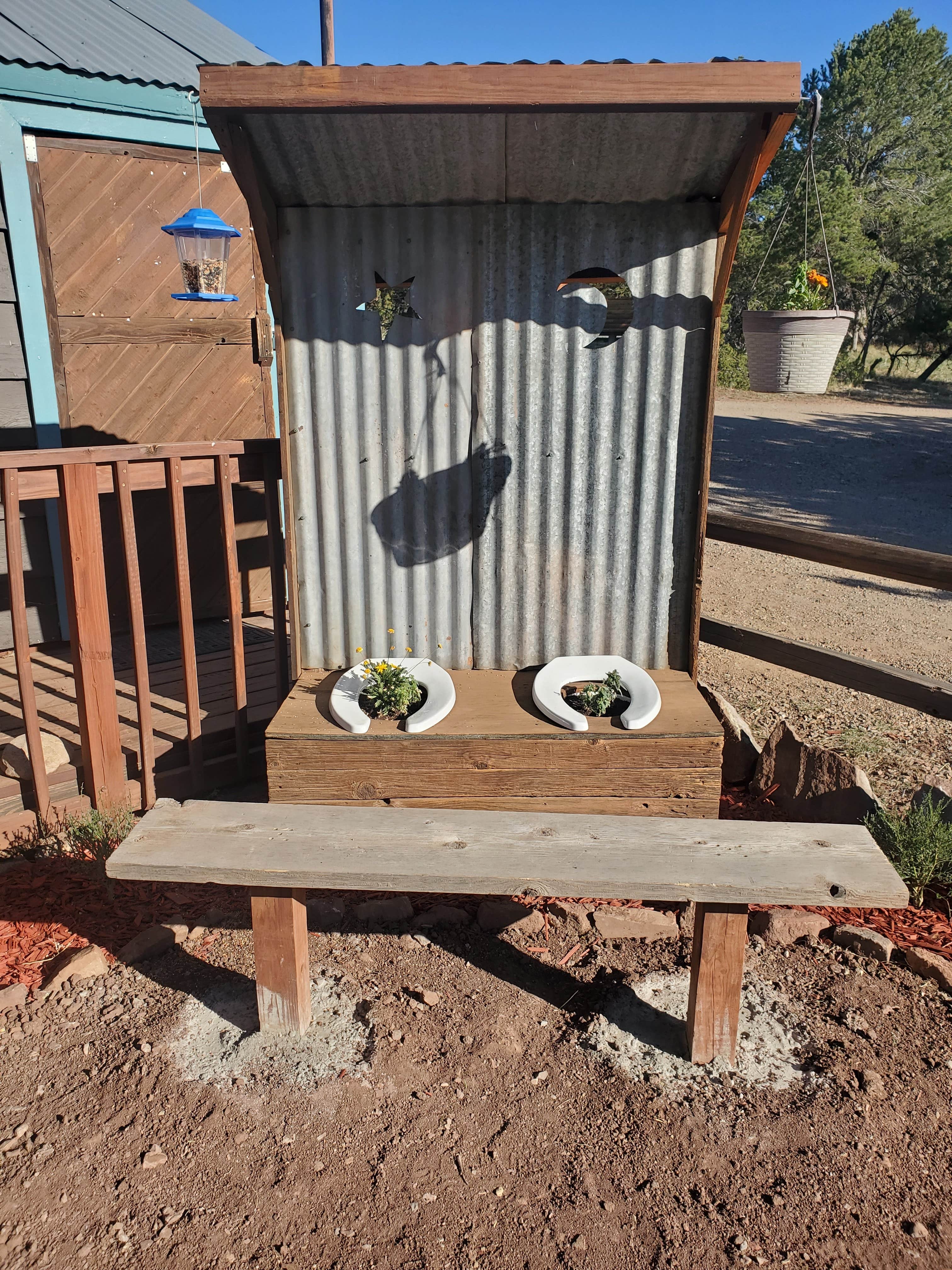 Jonathan J.'s photo of a cabin at Turquoise Trail Campground near Tijeras, NM