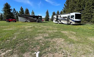 CHRISTINA B.'s photo of camping with pets at Twin Butte Campground near Amidon, ND