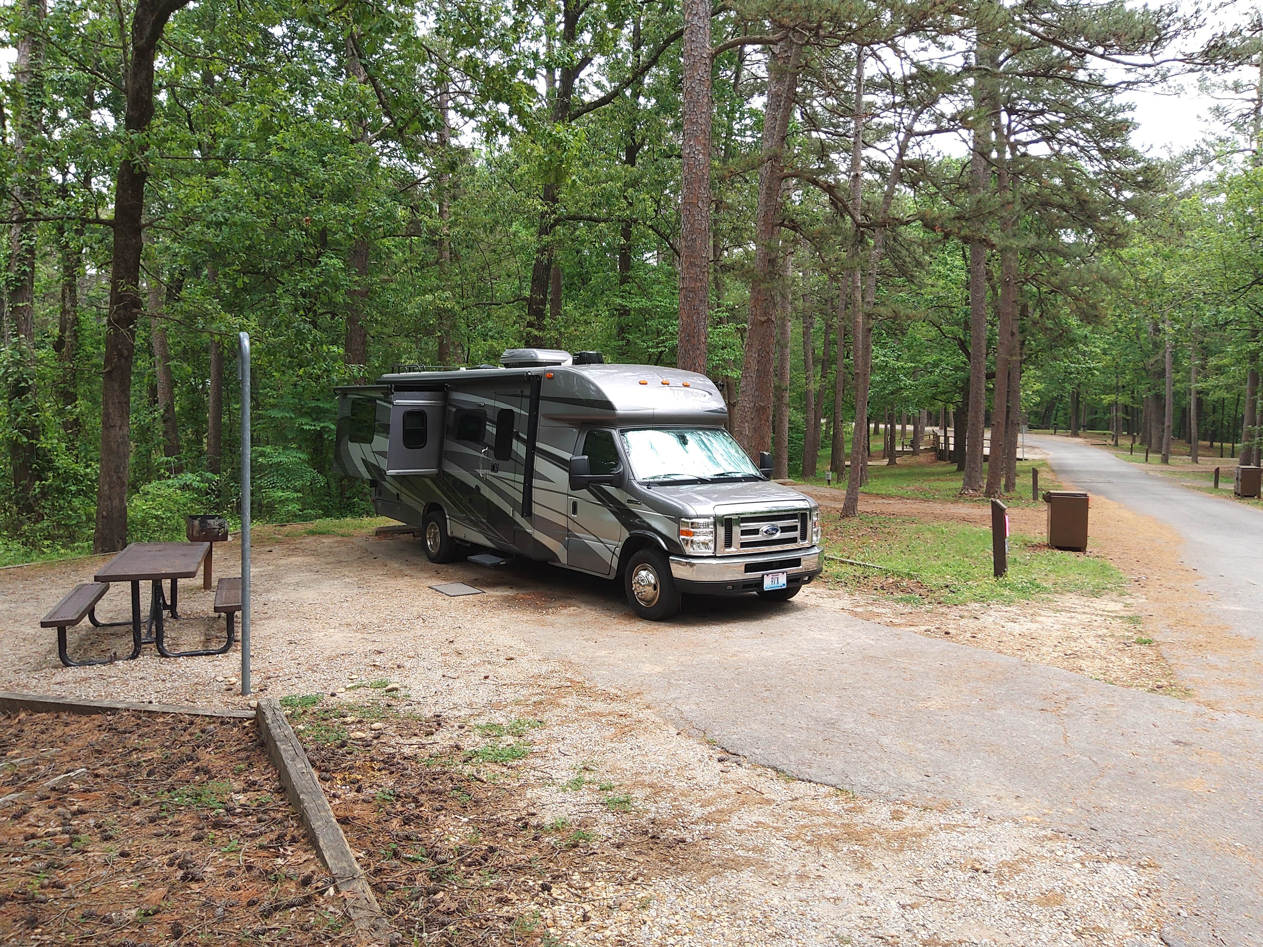 Gary P.'s photo of rv camping at Crowley's Ridge State Park Campground near Gilbert, AR