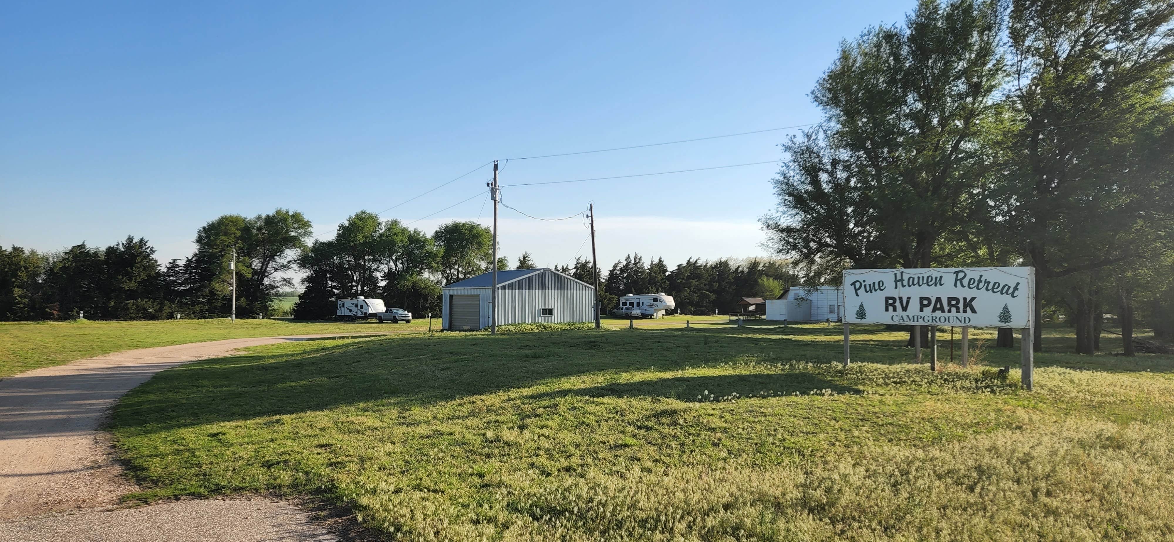 Camper-submitted photo at Pine Haven Retreat near Ellinwood, KS