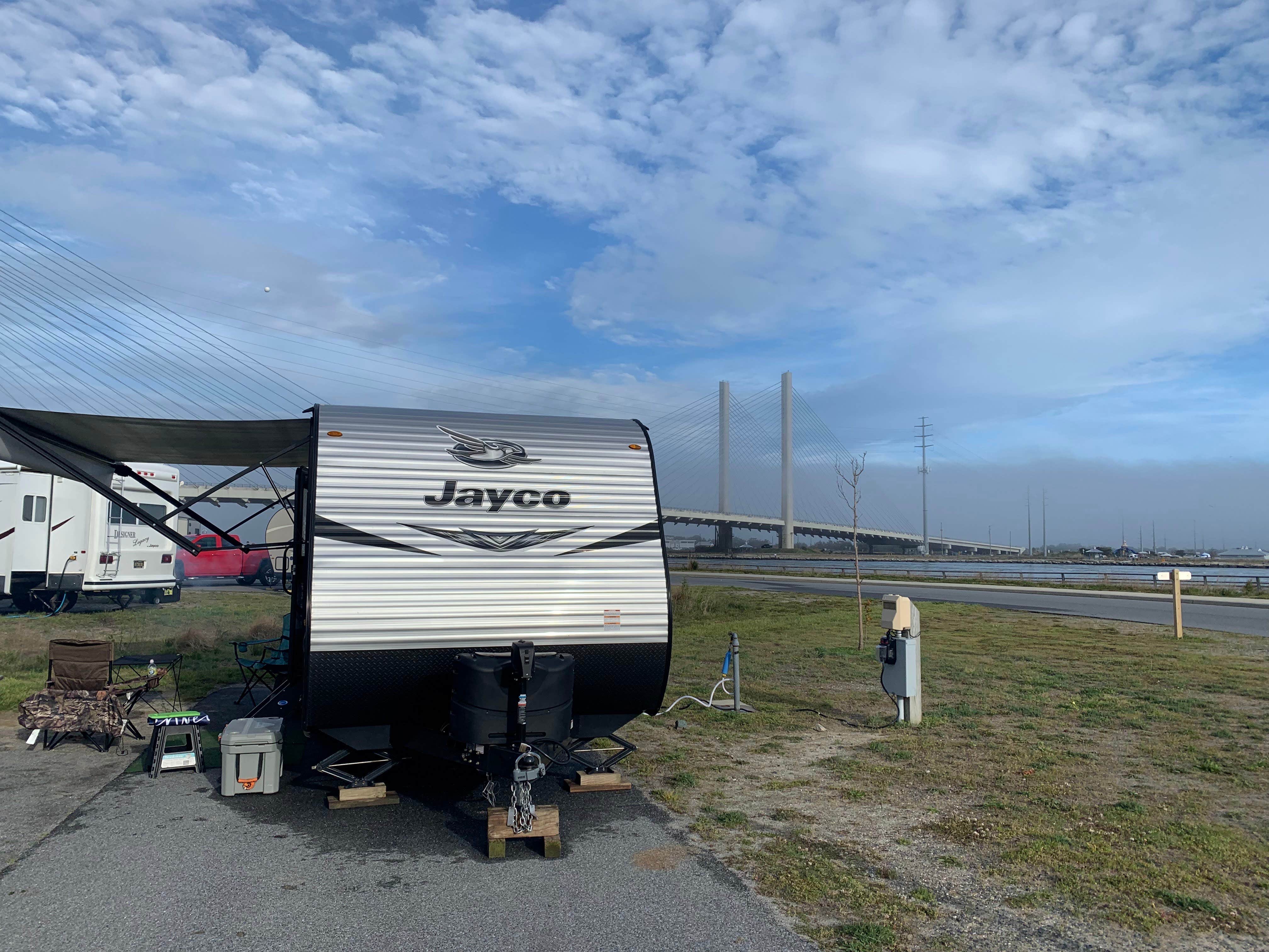 Laure D.'s photo of rv camping at Delaware Seashore State Park Campground near Ocean City, MD