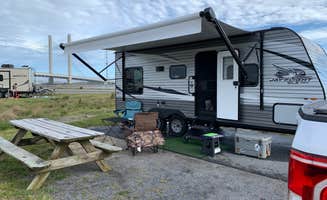 Laure D.'s photo of rv camping at Delaware Seashore State Park Campground near Houston, DE