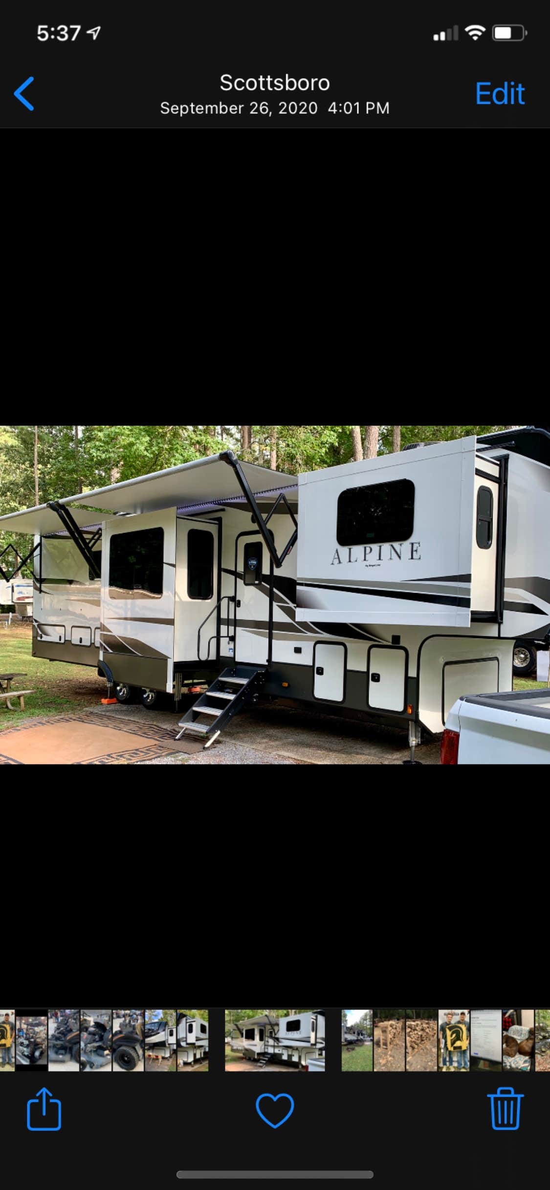 Camper-submitted photo at Jackson County Park near Scottsboro, AL