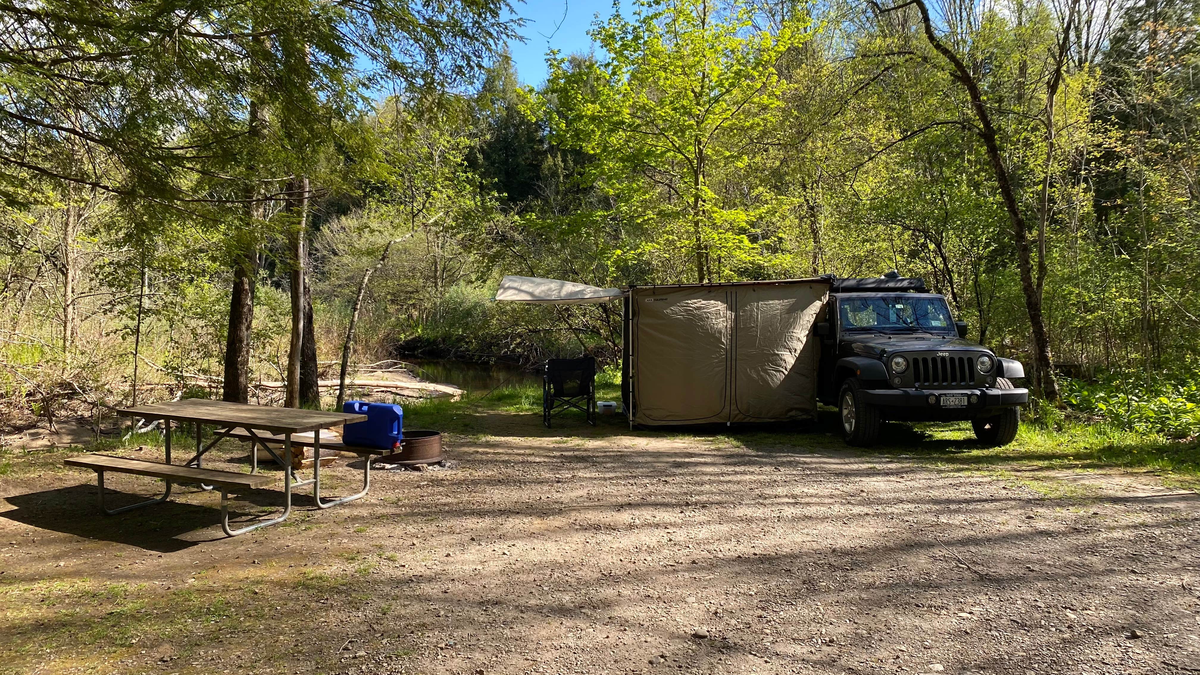 Camper-submitted photo at Crystal Grove Diamond Mine & Campground near Fort Plain, NY