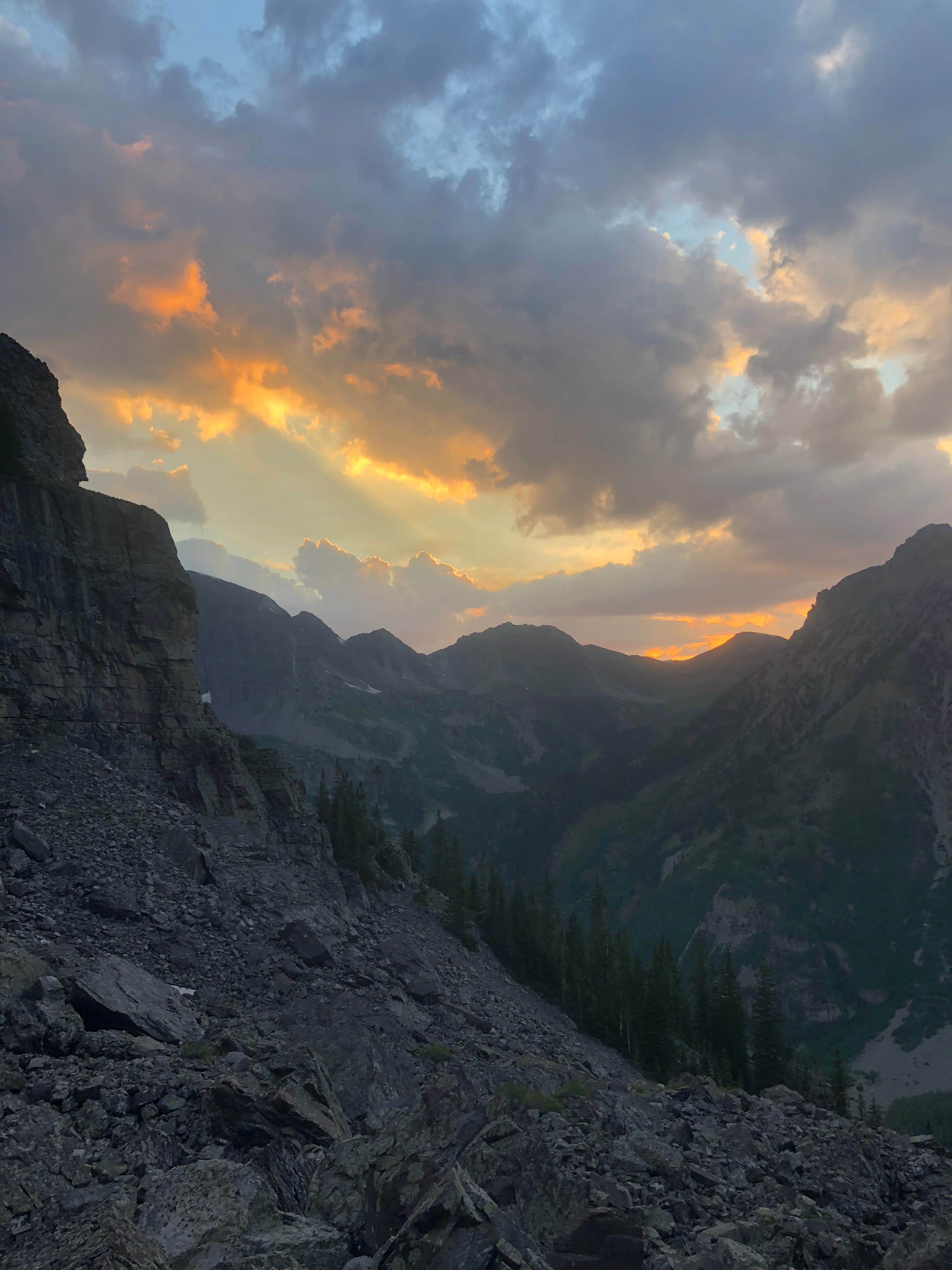 Camper-submitted photo at Maroon Bells - Snowmass Wilderness - Crater Lake Campground near Snowmass Village, CO