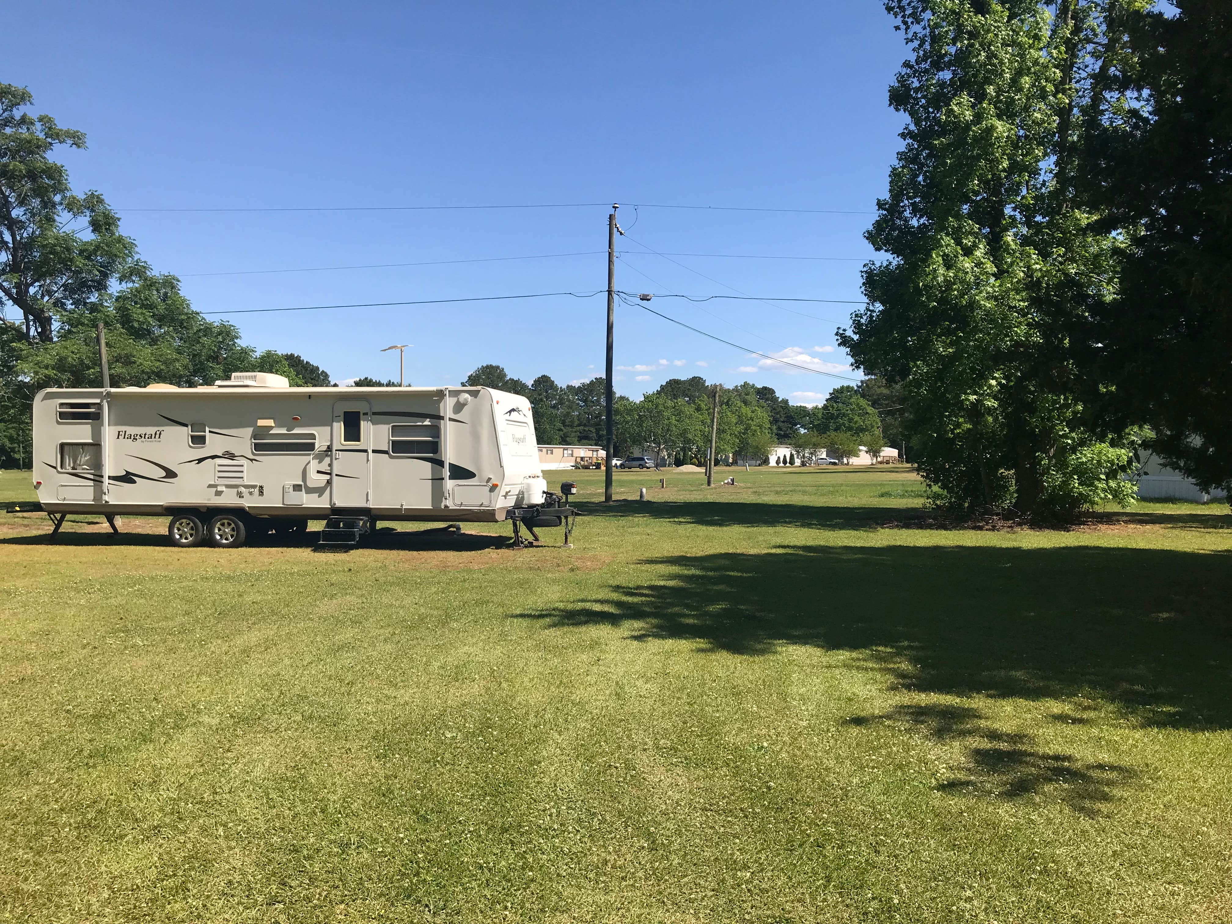 Lewis W.'s photo of rv camping at Treeside RV Park near Weldon, NC