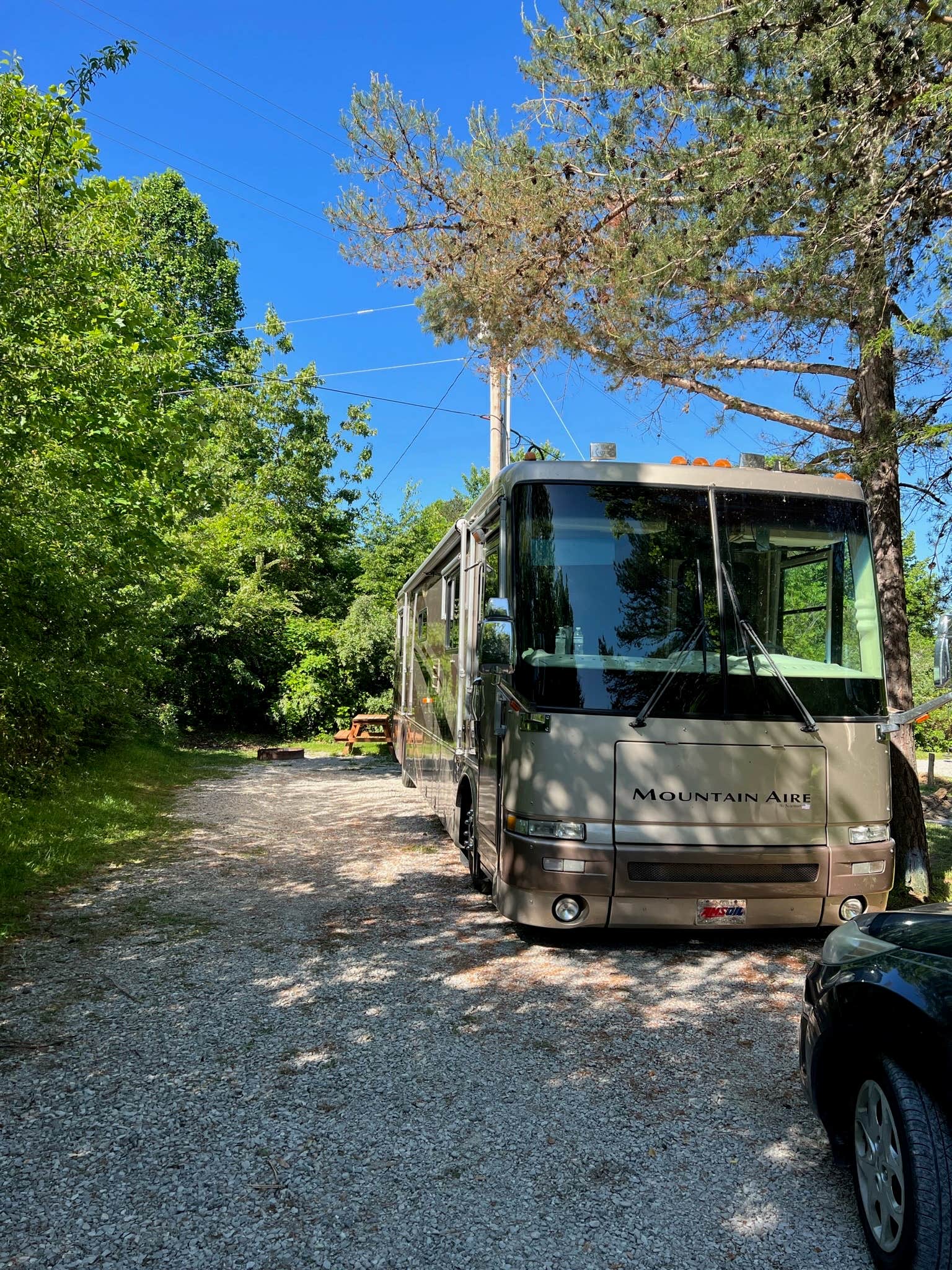 Donna H.'s photo of rv camping at Laurel Lake Camping Resort near Laurel River Lake