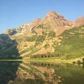 Review photo of Maroon Bells - Snowmass Wilderness - Crater Lake Campground by Cory D., July 13, 2018