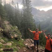 Review photo of Maroon Bells - Snowmass Wilderness - Crater Lake Campground by Cory D., July 13, 2018