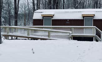 Robert T.'s photo of glamping accommodations at Greeter Falls Campground near Lupton City, TN