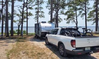 Camping near Ochlockonee River State Park Campground: Holiday Campground on Ochlockonee Bay, Panacea, Florida