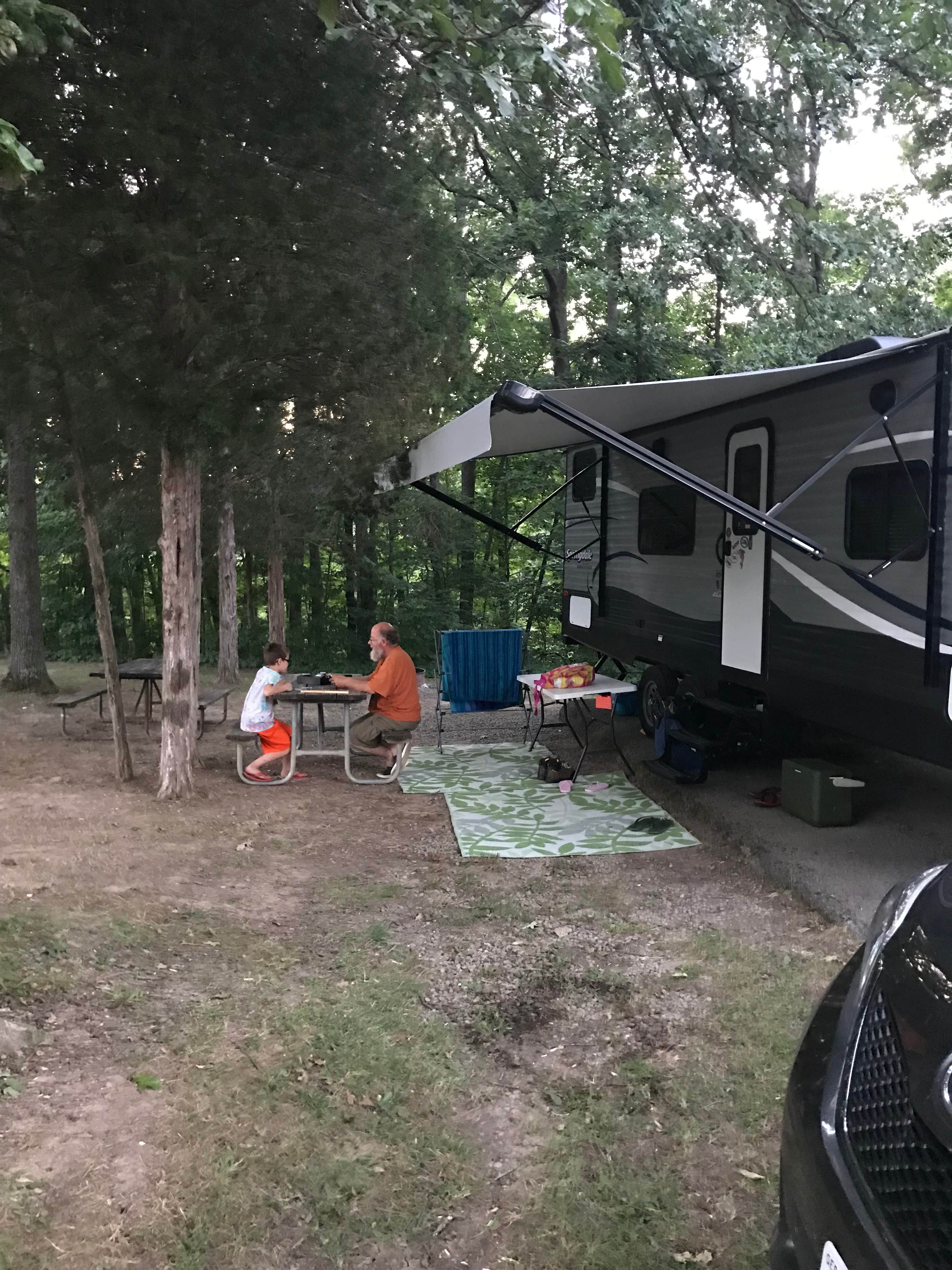 Lisa P.'s photo of rv camping at Blue Licks Battlefield State Resort Park near Williamstown, KY