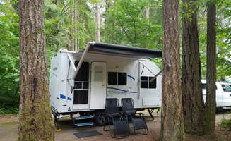 Russ H.'s photo of rv camping at Ike Kinswa State Park Campground near Mineral, WA