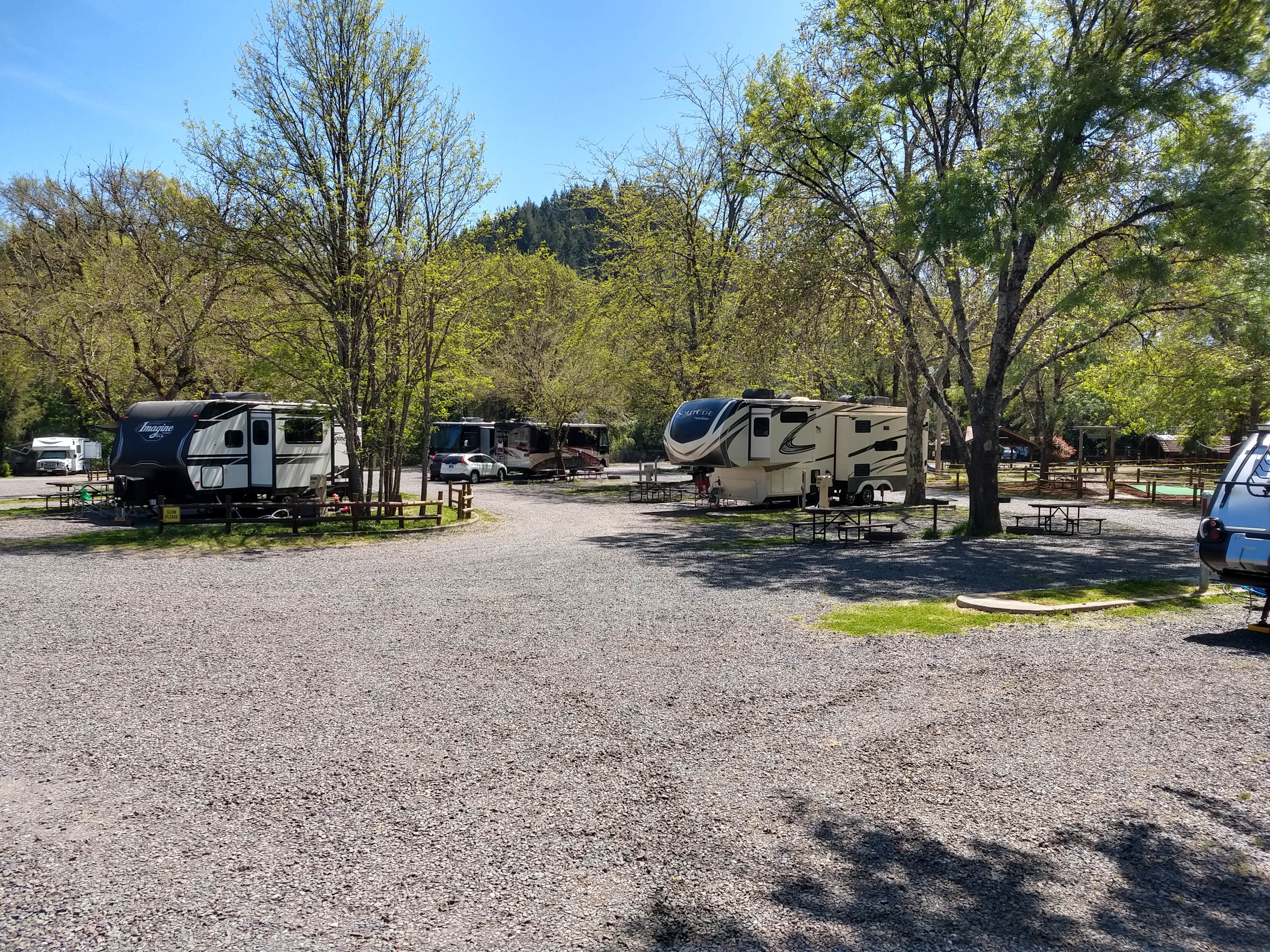 Camper submitted image from Mendocino Redwoods RV Resort - 1