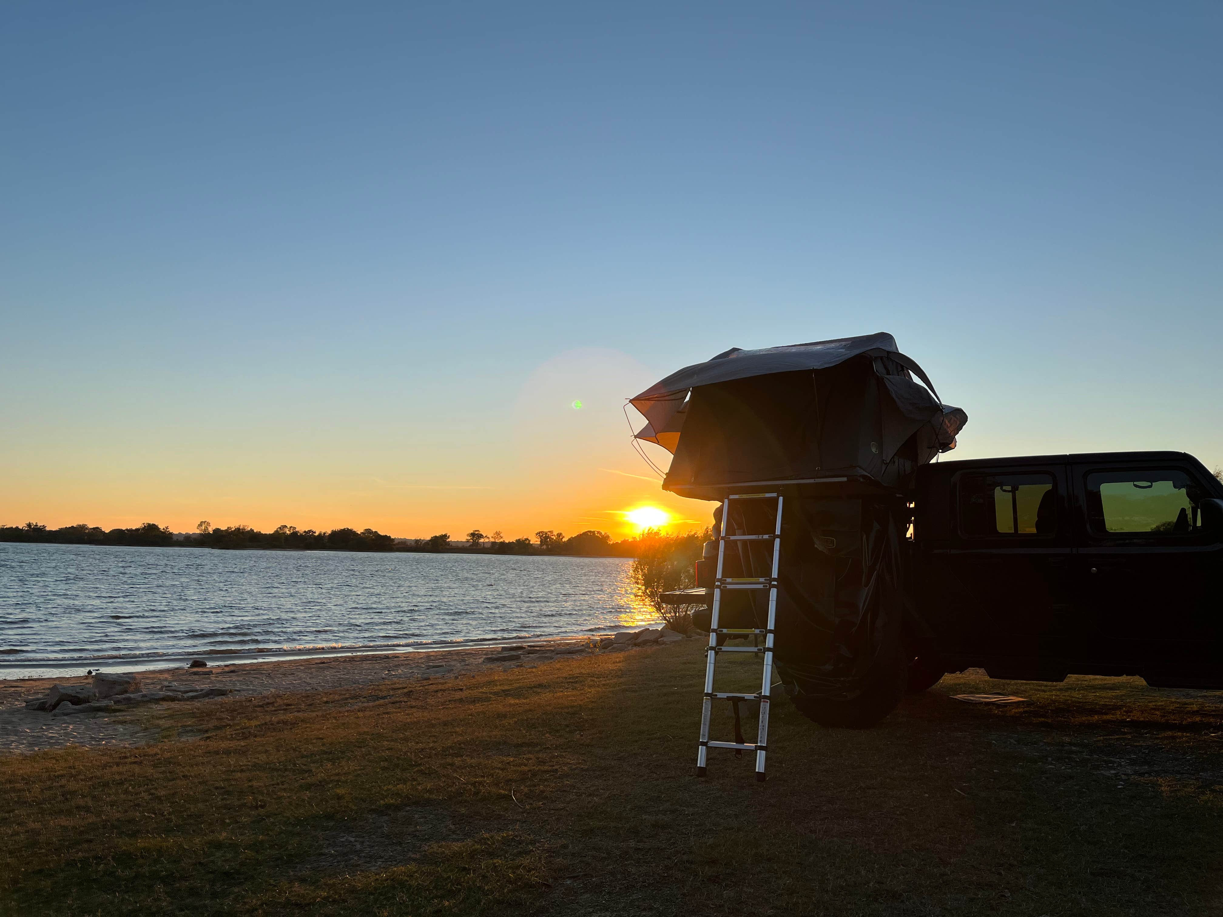 Camper-submitted photo at Burns Run East Campground near Denison, TX