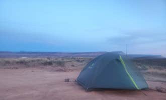 Camping near Sand Cove Primitive Camping Area: LaVerkin Overlook Road Dispersed, Virgin, Utah