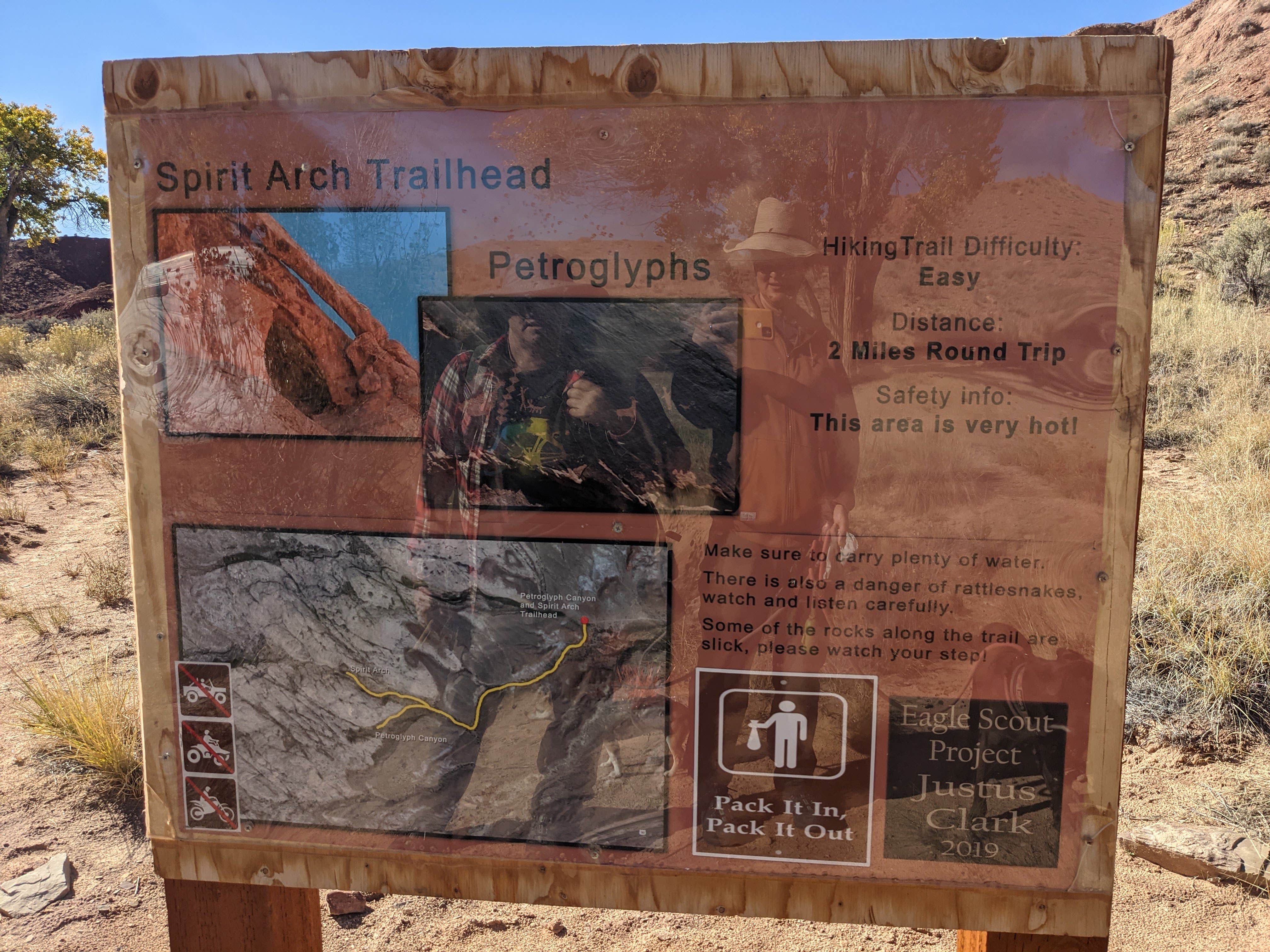 Camper-submitted photo at Black Dragon Pictograph Panel Dispersed near Hanksville, UT