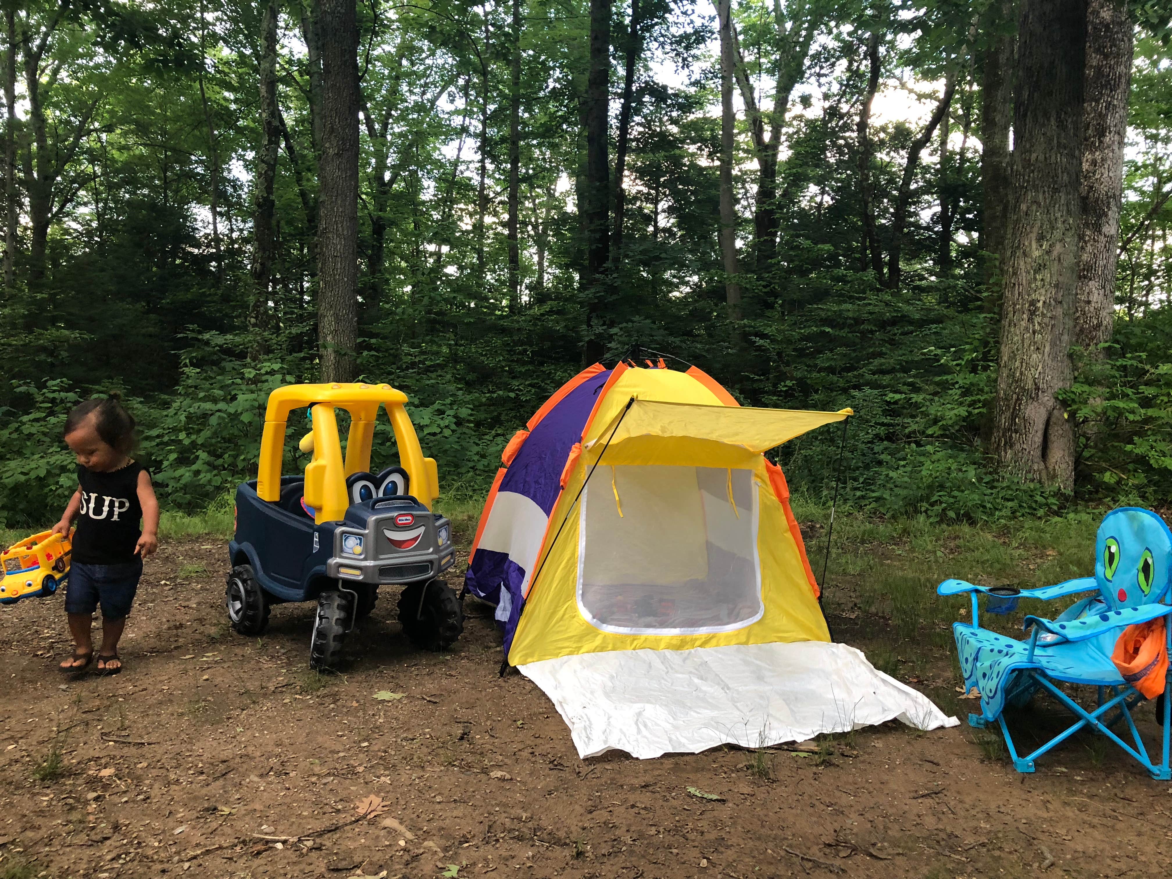 Camper submitted image from Mashamoquet Brook Campground — Mashamoquet Brook State Park - 1