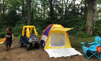Bianca M.'s photo at Mashamoquet Brook Campground — Mashamoquet Brook State Park near Chaplin, CT