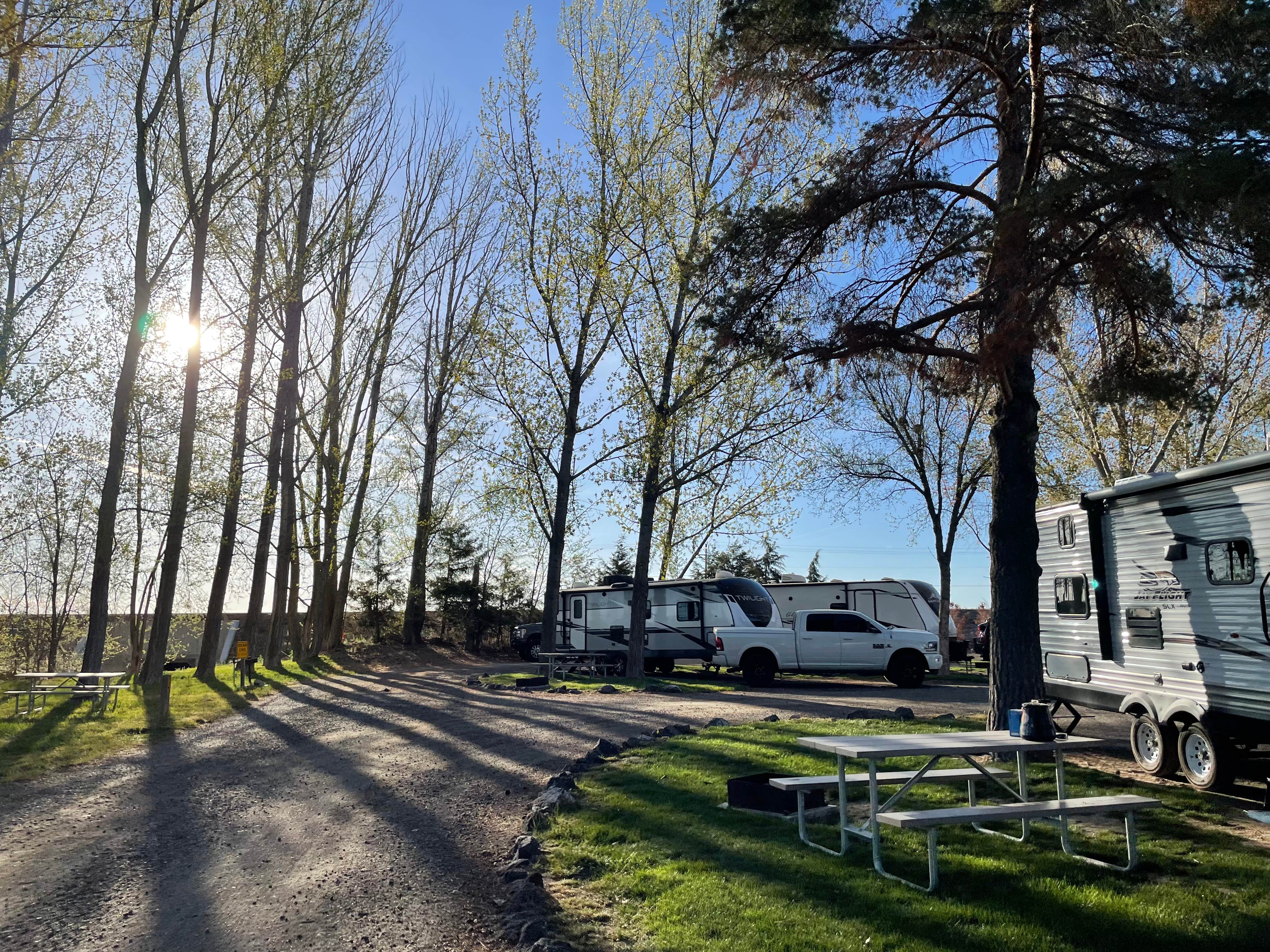 Katie B.'s photo of rv camping at Twin Falls-Jerome KOA near Jerome, ID