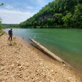 Review photo of Log Yard Campground Backcountry Camping — Ozark National Scenic Riverway by Malayna F., May 21, 2022
