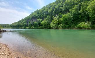 Malayna F.'s photo of a dispersed camping area at Log Yard Campground Backcountry Camping — Ozark National Scenic Riverway in Missouri