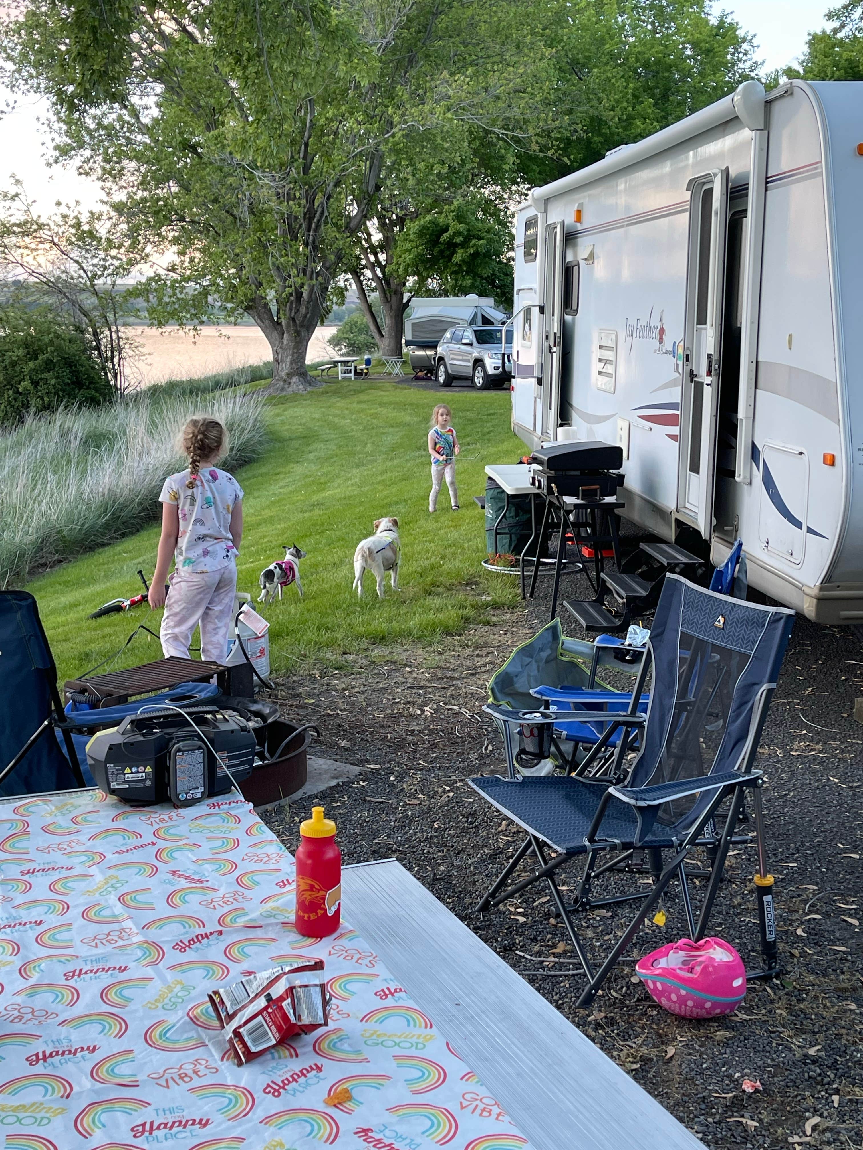 Camper submitted image from COE Lake Sacajawea Charbonneau Park - 3