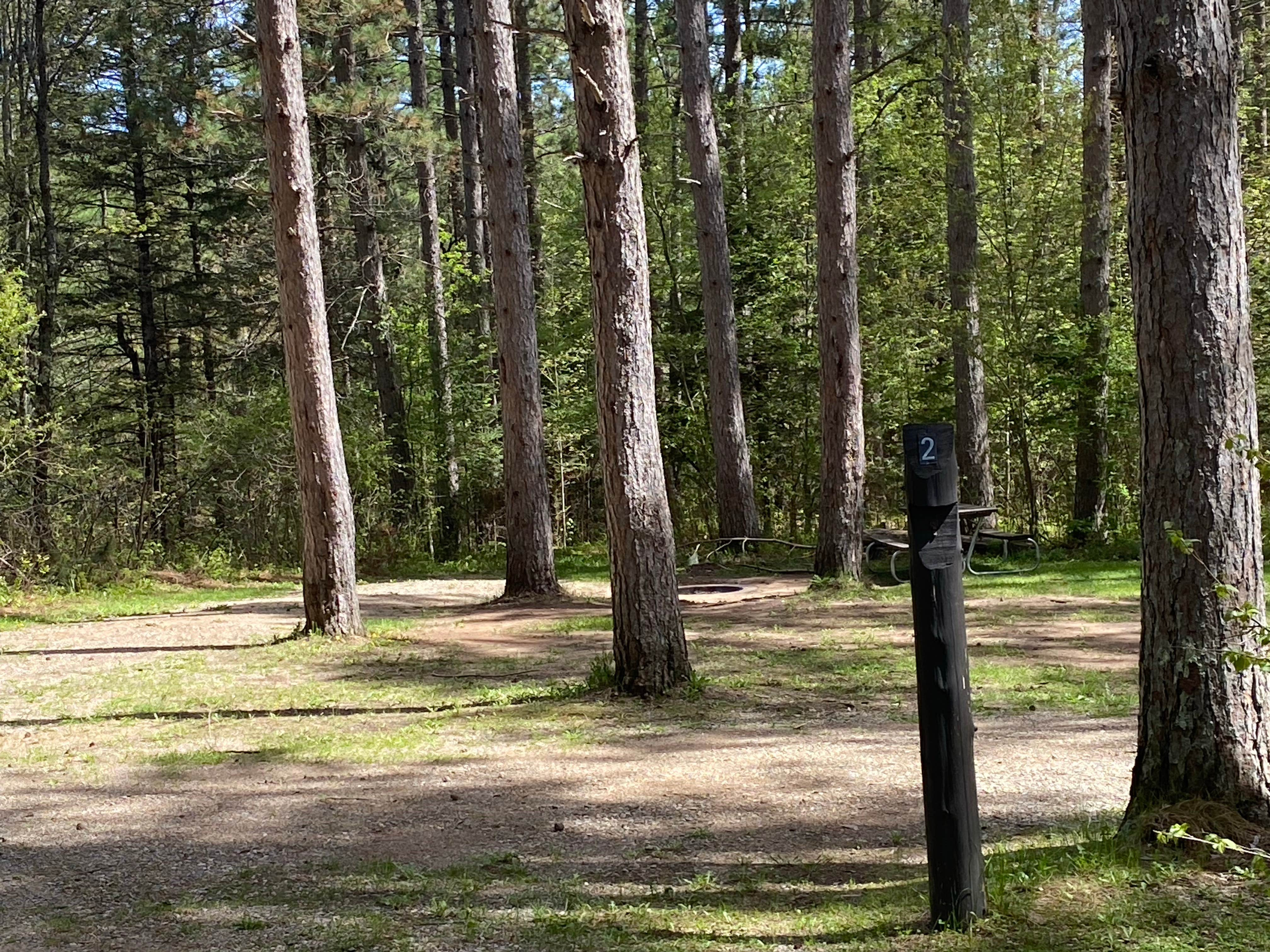 Camper-submitted photo at Twelve Foot Falls County Park near Amberg, WI