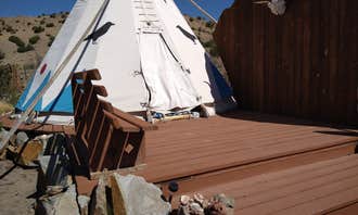 Camping near Clines Corners: RavenHouse RV Spot and Horse Hotel, Eldorado at Santa Fe, New Mexico