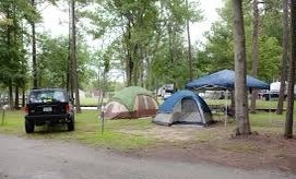 Camping near Northwest River Park & Campground: North Landing Beach, Knotts Island, Virginia