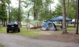 Camping near Indian Cove Camp Resort: North Landing Beach, Knotts Island, Virginia