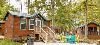 David W.'s photo of a cabin at Virginia Beach KOA near South Mills, NC