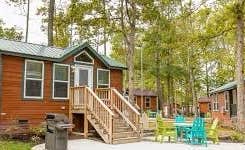 David W.'s photo of a cabin at Virginia Beach KOA near New Point, VA