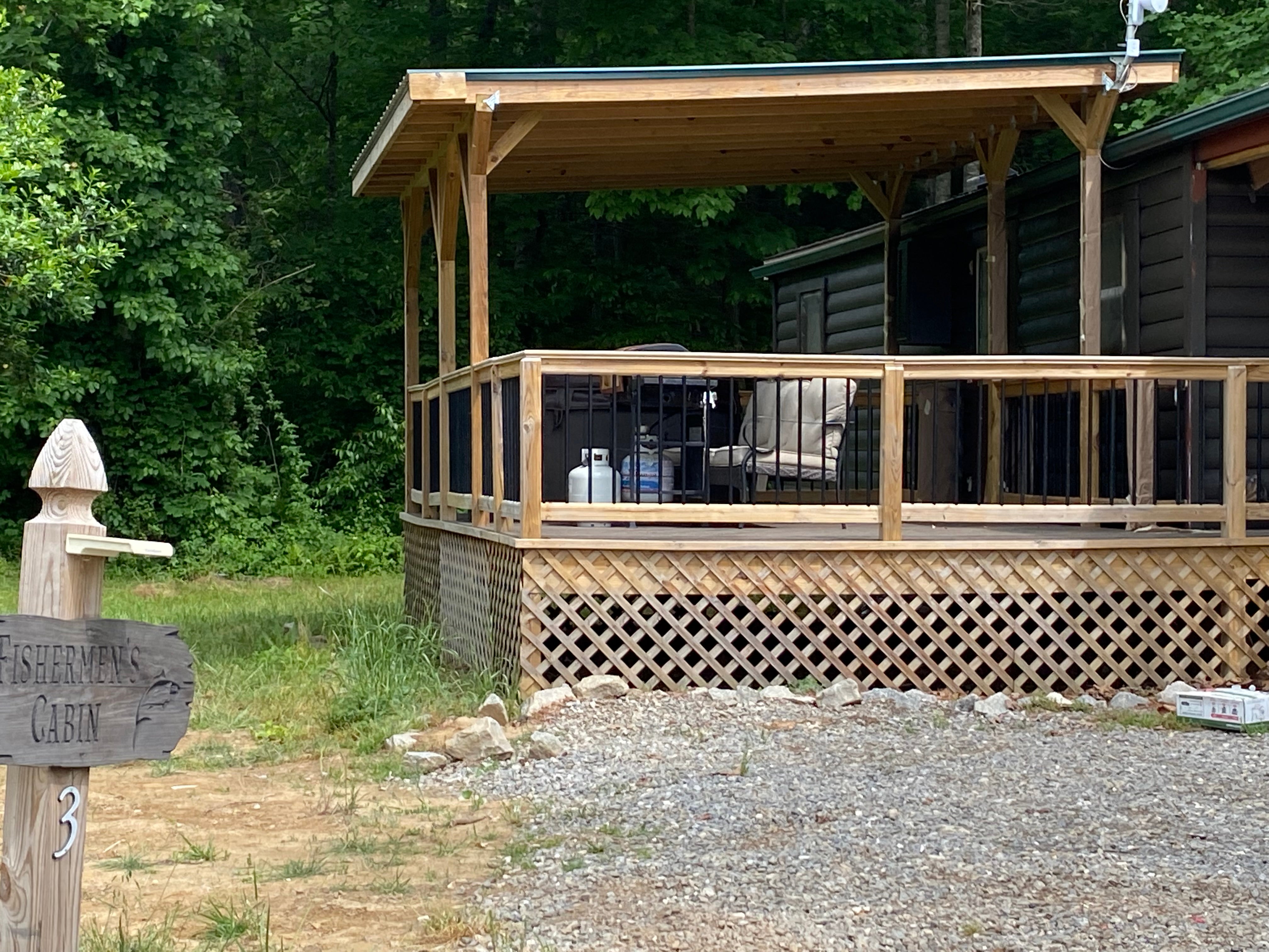 Camper submitted image from Asheville River Cabins - 2