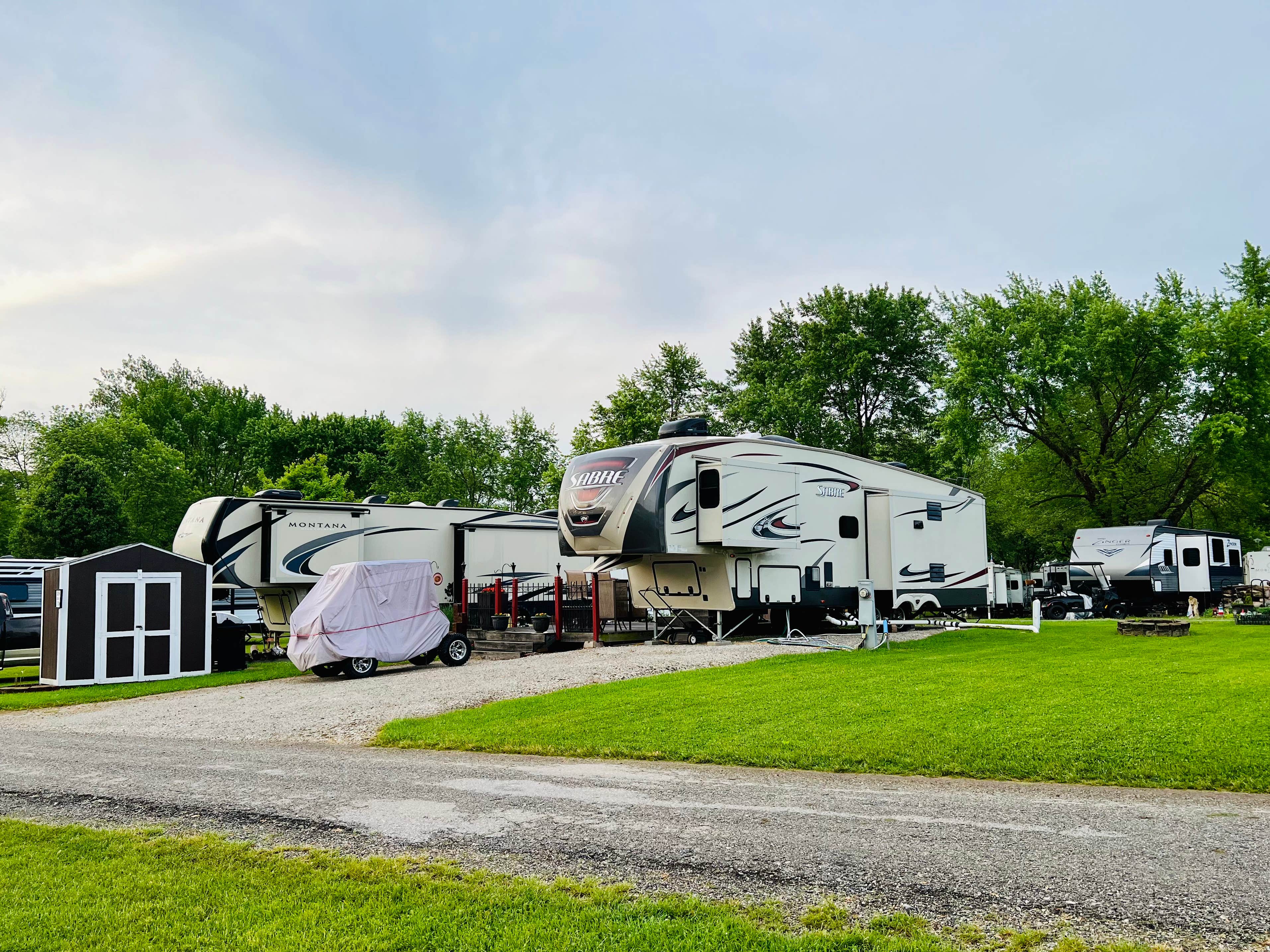 Camper-submitted photo at Old Mill Run Park near Carmel, IN