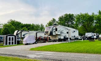 Camping near Sugar Creek Campground and Canoe Rental LLC: Old Mill Run Park, Frankfort, Indiana