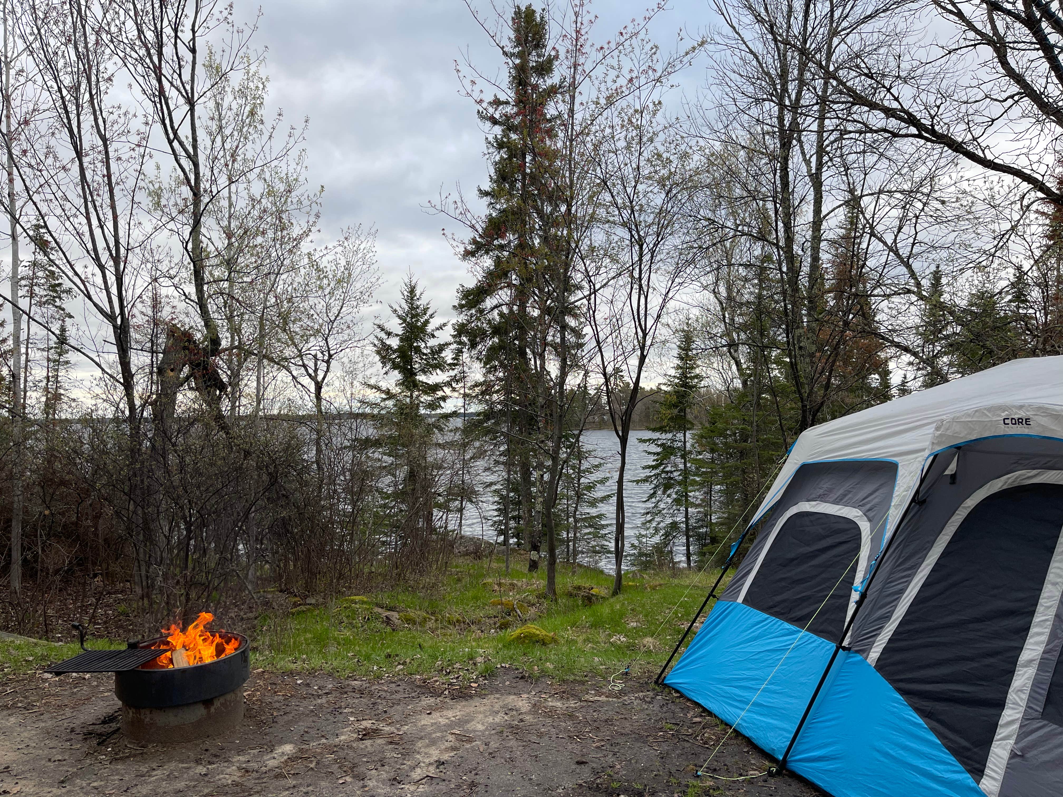 Camper-submitted photo at Woodenfrog Campground near International Falls, MN