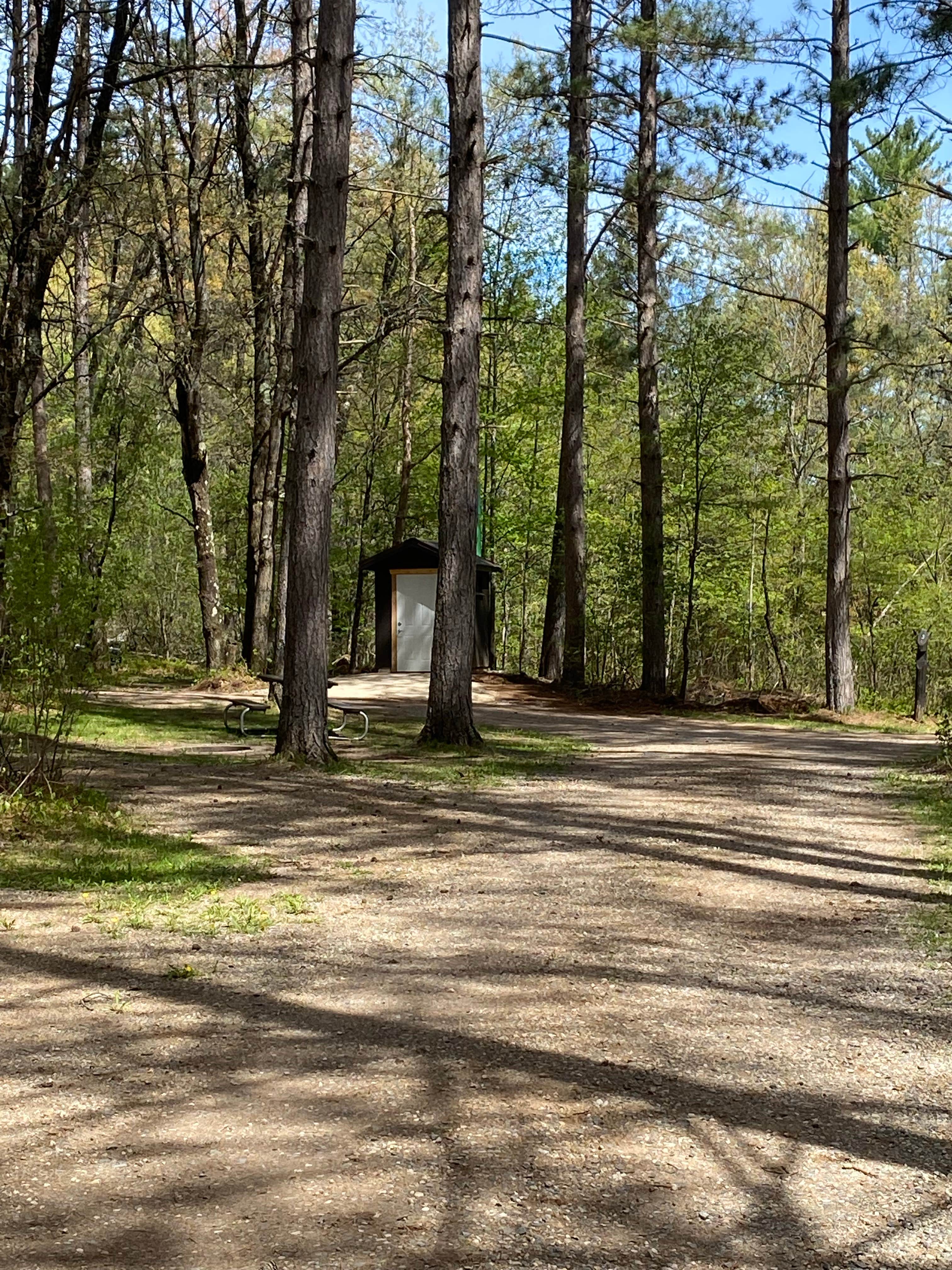 Camper-submitted photo at Twelve Foot Falls County Park near Amberg, WI